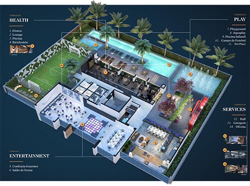 lazer completo na savassi