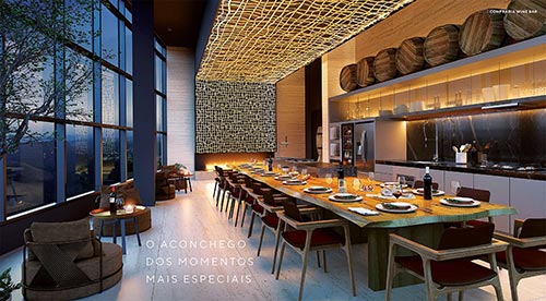 espaço gourmet