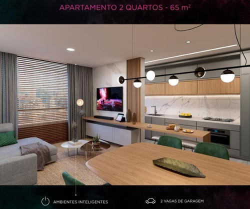 apartamento dois quartos vale do sereno