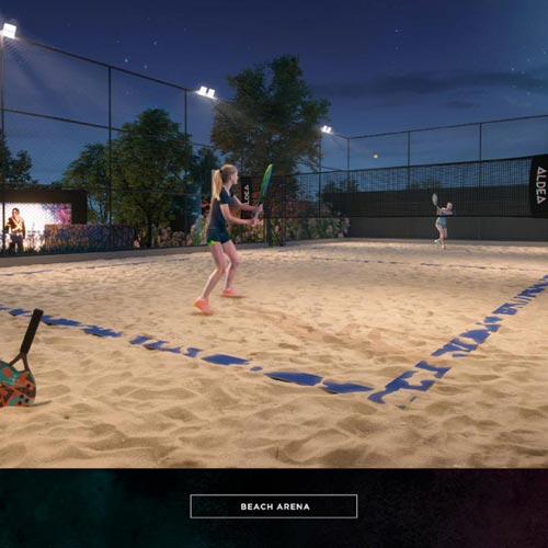 beach tenis no vale do sereno