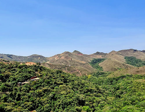 apartamento no vila da serra com vista para as montanhas de nova lima