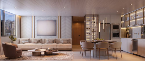 apartamento 2 quartos na planta