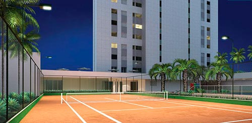 quadra de tenis vila da serra