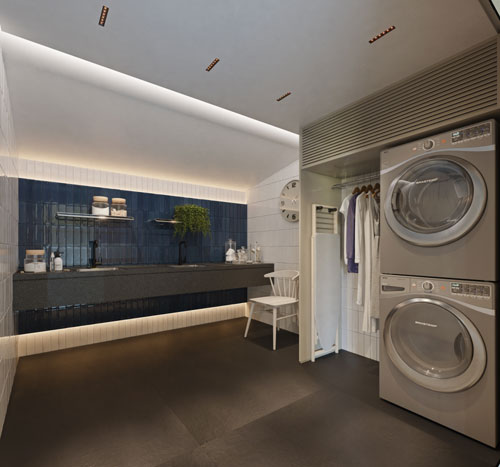 predio com lavanderia