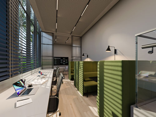 predio com coworking