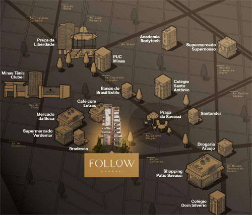 apartamento a venda na savassi