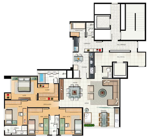 planta 4 uartos