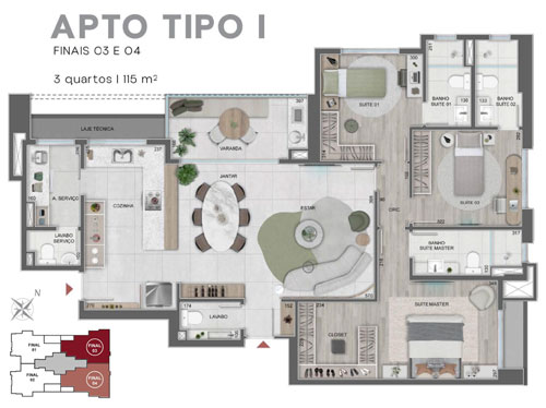 apartamento 3 quartos na planta savassi bh hub