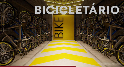 predio com bicicletario na savassi