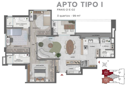 apartamento na planta lan&ccedil;amento na savassi