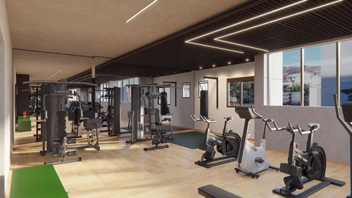 apartamento com academia no cruzeiro bh