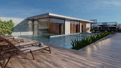 apartamento com piscina no bairro cruzeiro bh