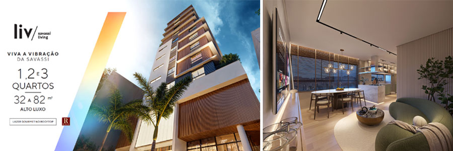 edificio Liv Savassi na rua Inconfidentes