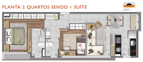 lourdes_1580 apartamento na planta