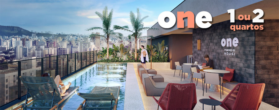 ONE Lan&ccedil;amento 1 e 2 quartos bh