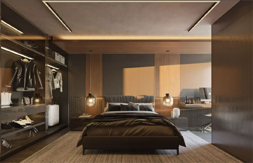 apartamento na planta com suite master