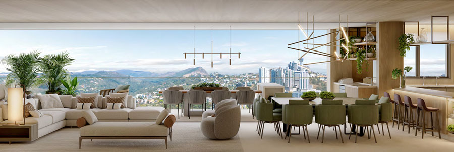 apartamento na planta no vila da serra