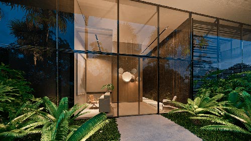 apartamento na planta