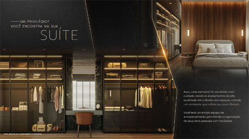 apartamento com suite master