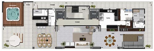 cobertura top house san giuseppe serra