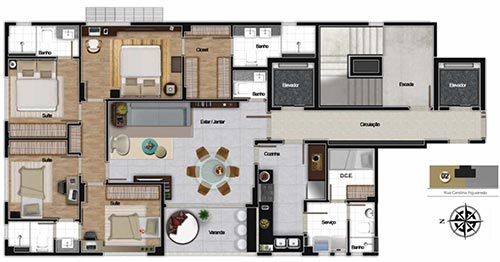 apartamento 4 quartos na serra san giuseppe