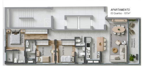 apartamento 3 quartos na planta na savassi bh