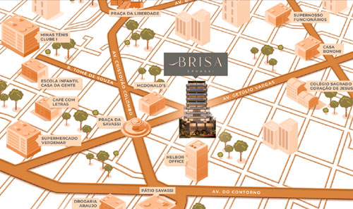 empreendimento na rua tome de souza savassi