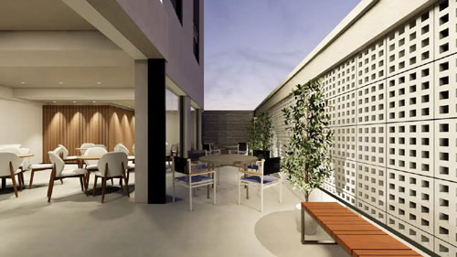 apartamento na planta 3 quartos