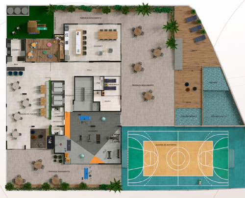 apartamento 2 quartos com lazer completo