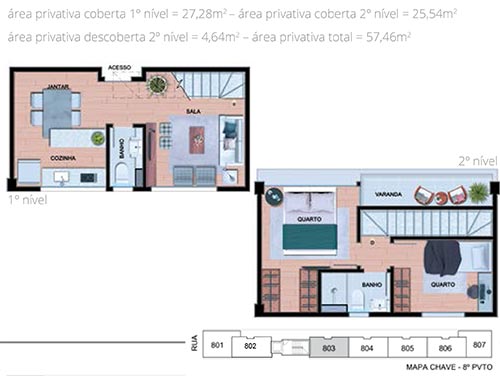 apartamento duplex ysa